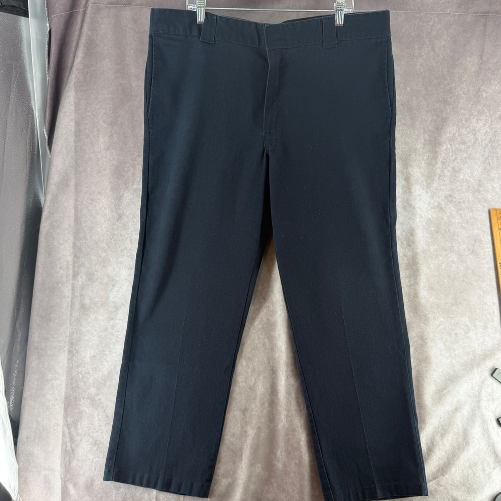 BUNDLE: 3 PAIR Dickies 874 Flex Original Fit Mens Navy Work Pants 40x30 Utility